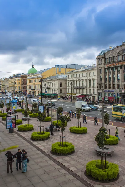 St. petersburg, Rusland. Nevsky prospect — Stockfoto