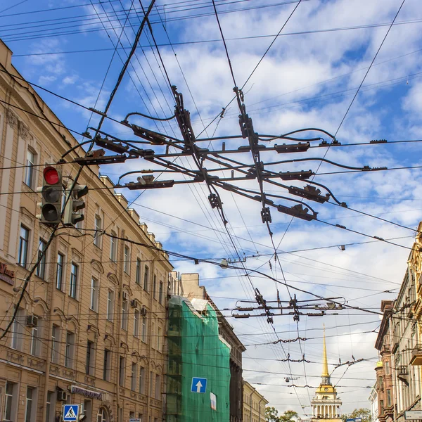 サンクトペテルブルク、ロシア。アーキテクチャの詳細 — ストック写真