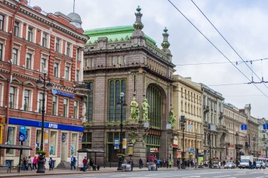 St. petersburg, Rusya. Nevsky prospect
