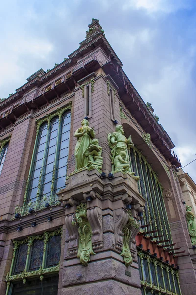 St. Petersburg, Russia . Architectural decoration of a historic building — Stock Photo, Image