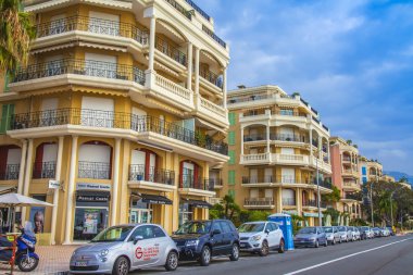 Menton, Fransa. şehir görüntüsü