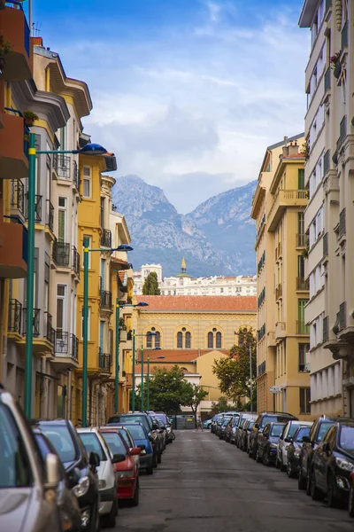 Menton , France . View of the city — Stock Photo, Image