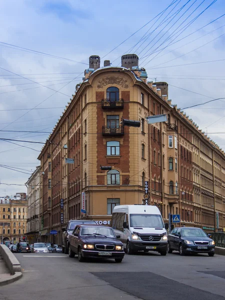 St. petersburg, Rusland. architectonische details — Stockfoto