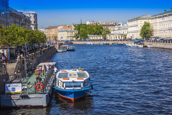 St. petersburg, Rusland, 29 mei 2011. Kijk op de moika — Stockfoto