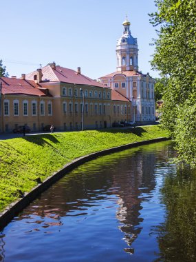 St. petersburg, Rusya Federasyonu binaların mimari alexander nevsky lavra