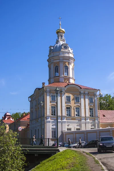 St. petersburg, Rusko budov architektura Alexandr Něvský lávra — Stock fotografie