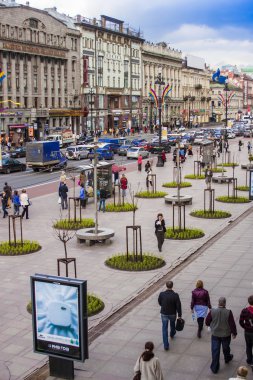 St. petersburg, Rusya Federasyonu, 30 Mayıs 2011. nevsky Prospekt'e mimari topluluğu