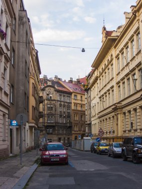 Prague, Çek Cumhuriyeti. tipik kentsel bakmak