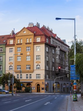 Prague, Çek Cumhuriyeti. tipik kentsel bakmak