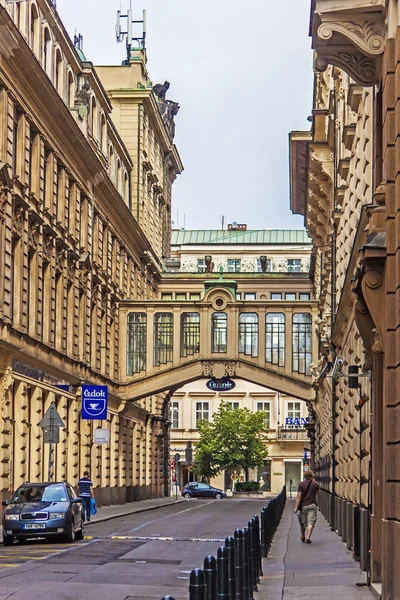 Praha, Česká republika. typický městský vzhled — Stock fotografie