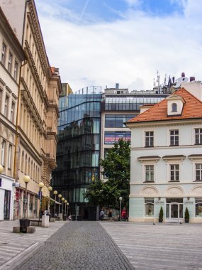 Prague, Çek Cumhuriyeti, 5 Temmuz 2010. tipik kentsel bakmak