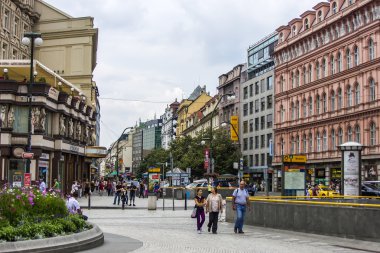Prague, Çek Cumhuriyeti. tipik kentsel görünümü