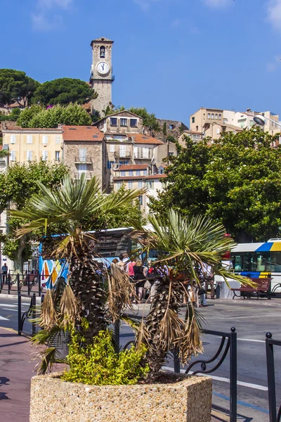 Cannes, Frankrijk, 1 juli 2011. typisch stedelijke weergave — Stockfoto