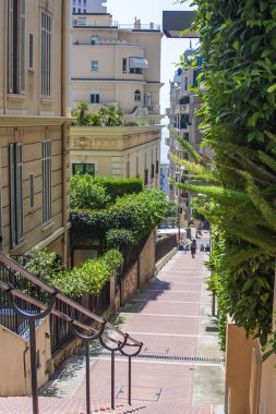 Monako, Fransa, 5 Temmuz 2011 Prensliği. tipik görünümü