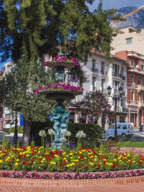 Monako, Fransa, 5 Temmuz 2011 Prensliği. tipik görünümü