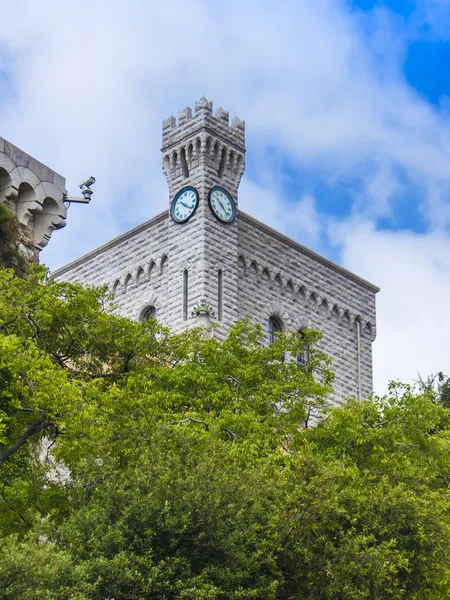 Principato di Monaco, Francia, il 5 luglio 2011. Architettura della residenza del principe — Foto Stock