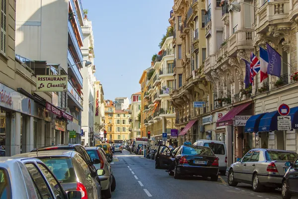 Nice, France, on July 3, 2011. Typical urban view — Stock Photo, Image