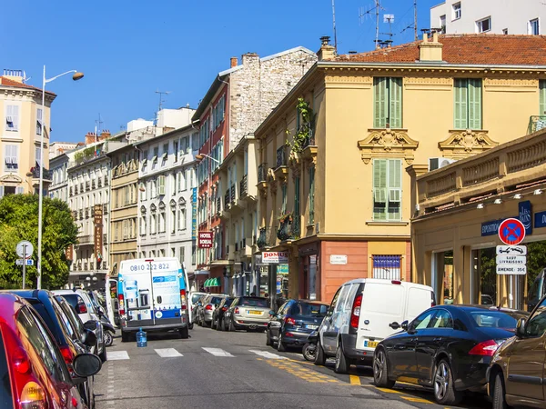 Niza, Francia, el 3 de julio de 2011. Vista urbana típica —  Fotos de Stock