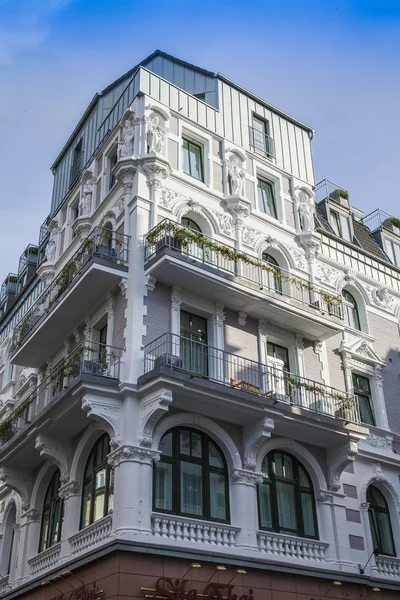 Dusseldorf, Germany, on July 5, 2014. Typical architectural details — Stock Photo, Image