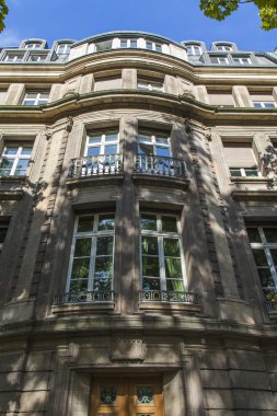 Dusseldorf, Almanya, 6 Temmuz 2014 tarihinde. tipik mimari detaylar