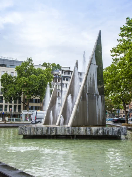 Dusseldorf, Almanya, 6 Temmuz 2014 tarihinde. tipik kentsel görünümü