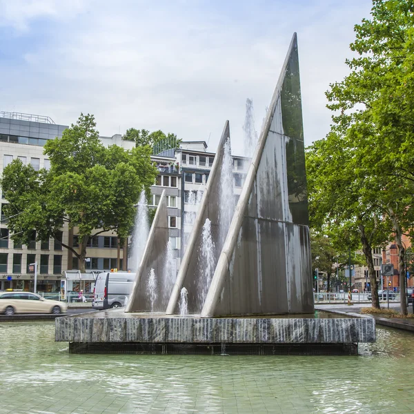 Dusseldorf, Germany, on July 6, 2014. Typical urban view — Stock Photo, Image