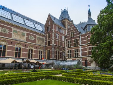 Amsterdam, Hollanda, 9 Temmuz 2014 tarihinde. Devlet Müzesi