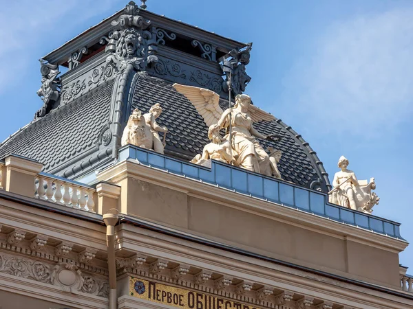 Sankt Petersburg Ryssland Juli 2021 Nevsky Utsikter Huvudgatan Staden Fragmentering — Stockfoto