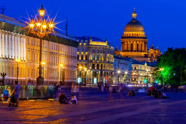 Saint Pétersbourg Russie Juillet 2021 Ville Soirée — Photo