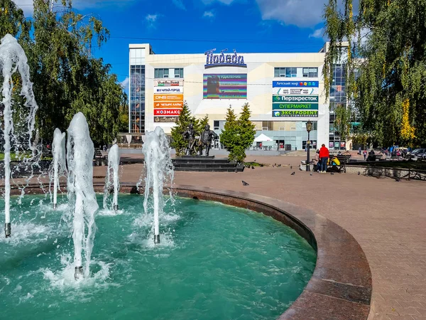 Pushkino Ryssland Augusti 2021 Sommar Stadsbild — Stockfoto