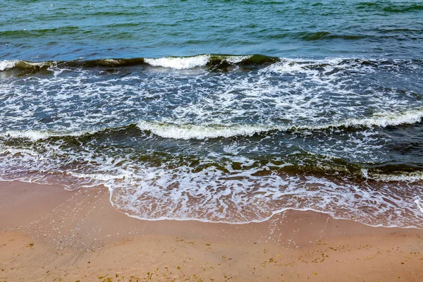 Paysage Marin Surfez Avec Des Vagues Mousse Contexte Naturel — Photo