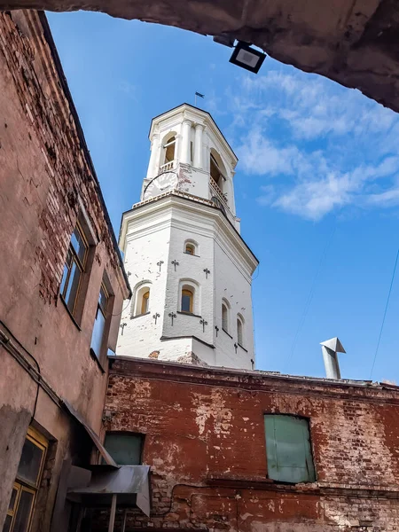 Vyborg Russia July 2021 Typical Urban View Fragment Historical Architectural — Stock Photo, Image