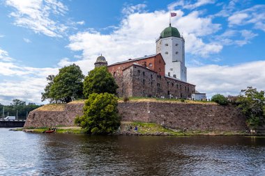 Vyborg, Rusya, 25 Temmuz 2021. Vyborg Şatosu, XVIII.