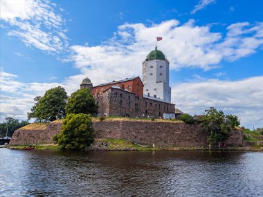 Vyborg, Rusya, 25 Temmuz 2021. Vyborg Şatosu, XVIII.