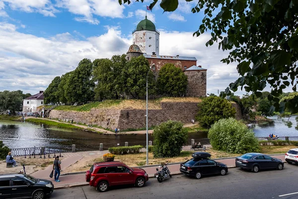 Viborg Ryssland Juli 2021 Viborgs Slott 1600 Talet — Stockfoto