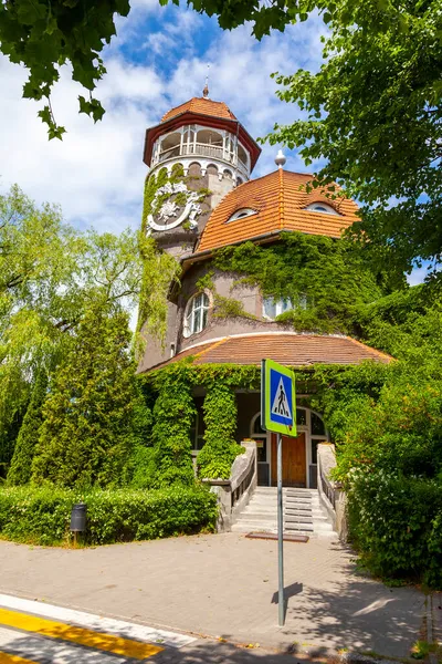 Svetlogorsk Russia June 2021 Old Water Tower One Symbols City — Stock Photo, Image