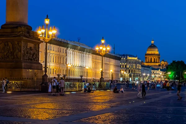 Sankt Petersburg Ryssland Juli 2021 Stad Kvällen — Stockfoto