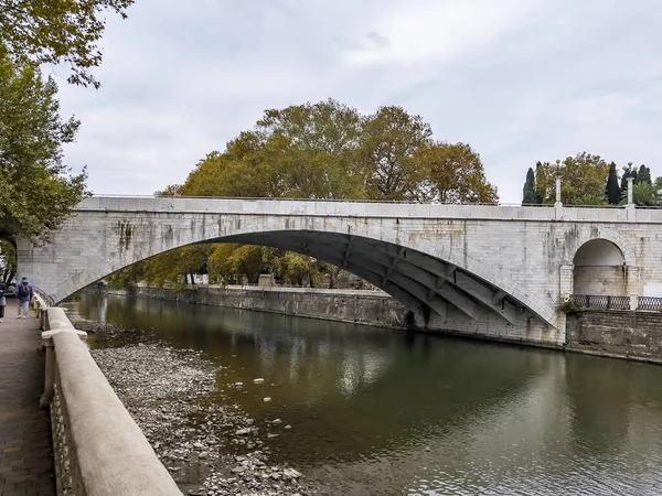 Sotschi Russland Oktober 2021 Riviera Bridge Eine Straßenbrücke Zentrum Der — Stockfoto