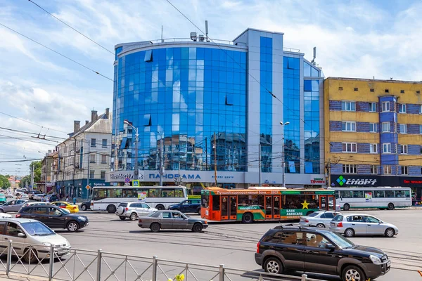 Kaliningrad Russland Juni 2021 Typische Stadtansichten Moderne Architektur — Stockfoto