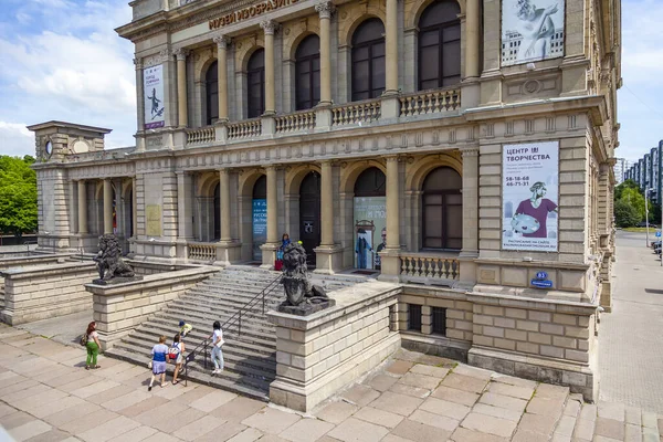 Kaliningrado Rússia Junho 2021 Edifício Museu Belas Artes — Fotografia de Stock