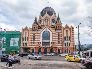 Kaliningrad, Rusya, 28 Haziran 2021. Koro sinagogu binası