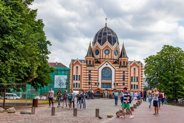 Kaliningrad Rusland Juni 2021 Synagogebygning Kor - Stock-foto