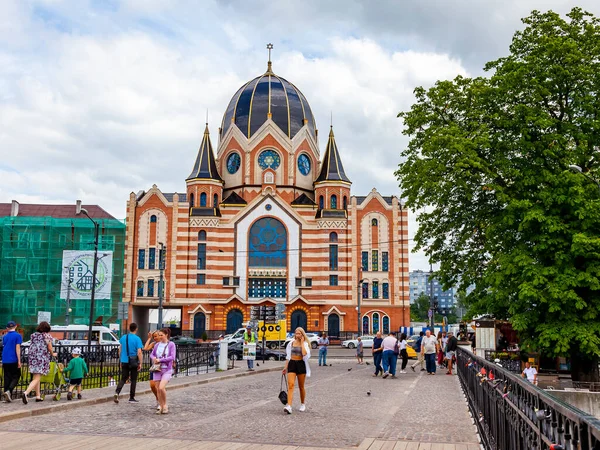 Kaliningrad Rosja Czerwca 2021 Budynek Synagogi Chóralnej — Zdjęcie stockowe