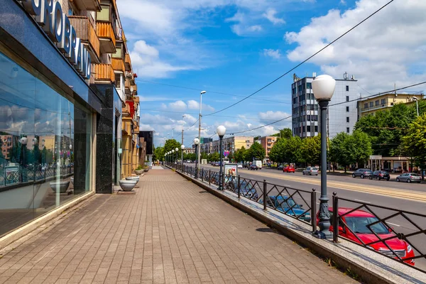 Kaliningrad Rusya Haziran 2021 Tipik Şehir Manzarası Modern Mimari — Stok fotoğraf