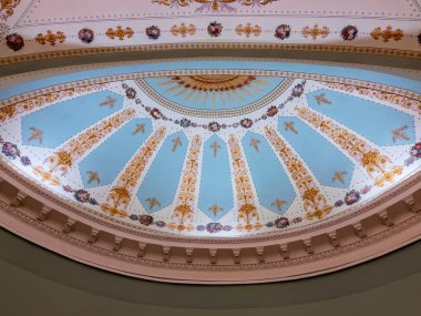 St. Petersburg, Rusya, 7 Kasım 2021. Rus Müzesi 'nin içinde. 