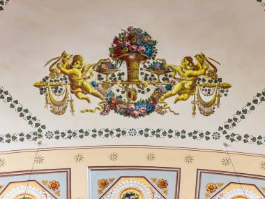 St. Petersburg, Rusya, 7 Kasım 2021. Rus Müzesi 'nin içinde. 