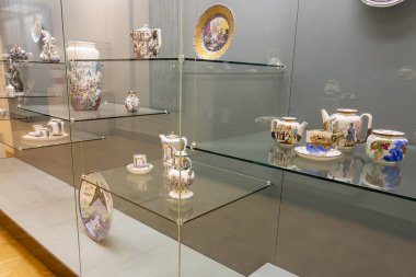 St. Petersburg, Rusya, 7 Kasım 2021. Rus Müzesi 'nin içinde. 