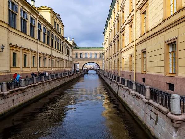 Petersburg Russland November 2021 Blick Auf Den Kanal Simnyaya Kanavka — Stockfoto