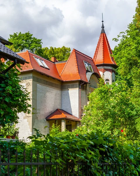 Kaliningrad Russia Giugno 2021 Architettura Tipica Nel Centro Storico Della — Foto Stock