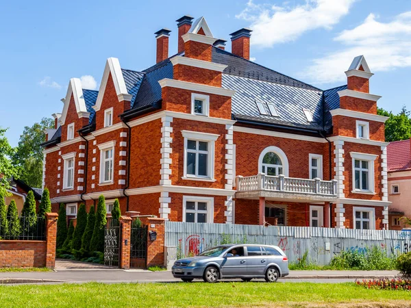 Kaliningrad Russland Juni 2021 Typische Architektur Historischen Teil Der Stadt — Stockfoto